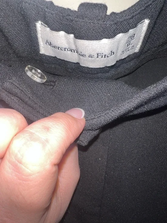 Abercrombie & Fitch Black Wide Leg Pants - Picture 8 of 10